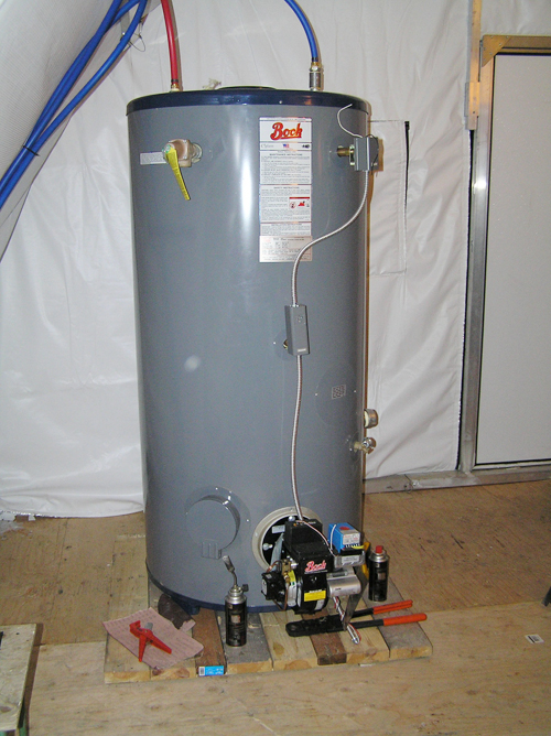 Liquid fuel boiler